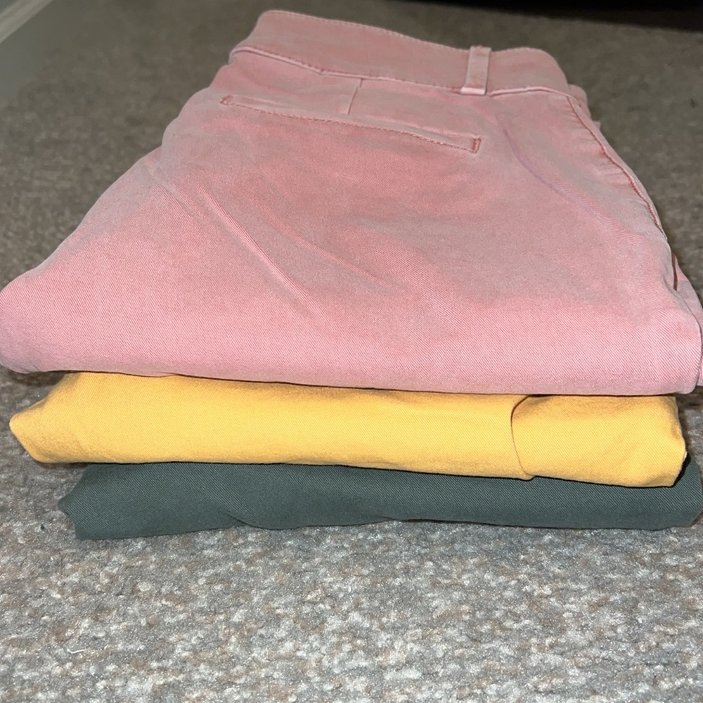 Set of 3 LOFT Chino Pants